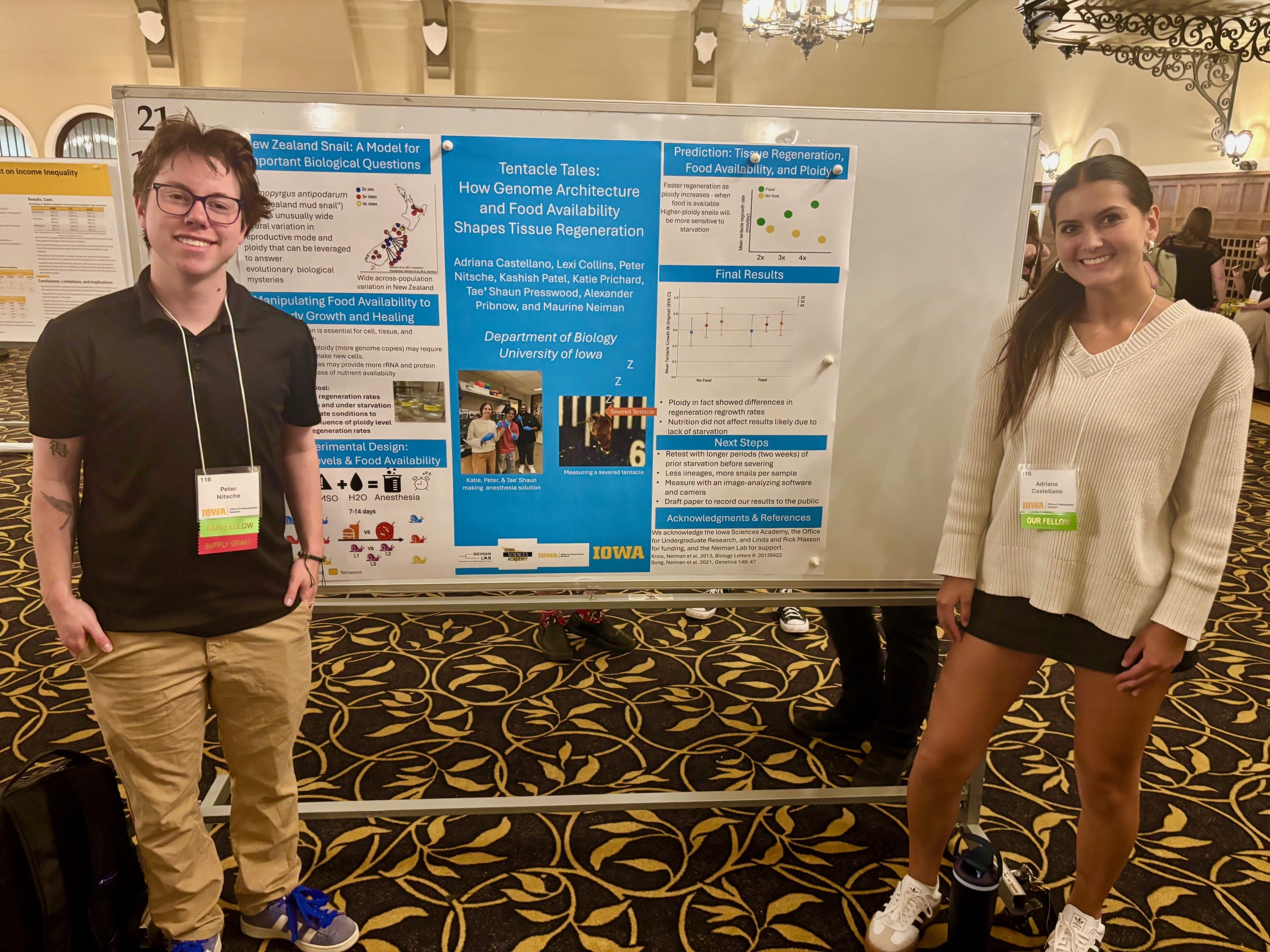 Peter Nitsche and Adriana Castellano